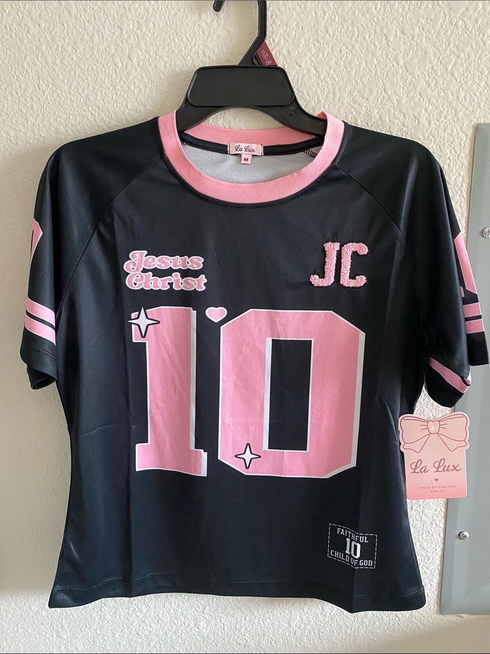 Women’s La Lux Christian Themed Jersey (Juniors)